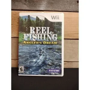 Reel Fishing: Angler's Dream Nintendo Wii 2007 Video Game - Complete