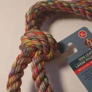 Reflective Dog Leash And Dog Rope Tug Pull Bundle
