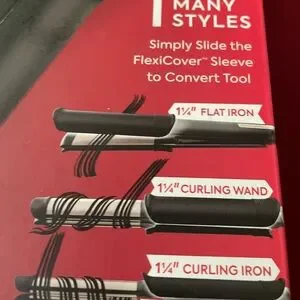Remington One Flat Iron And Curler