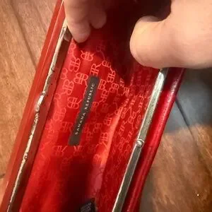 Rep Patent Leather Banana Republic Clutch