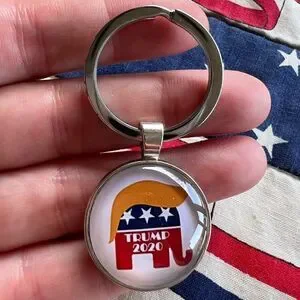 Reseller Bundle Over 2.6 Lbs TRUMP 2020 Collectible Keychains Give as gifts