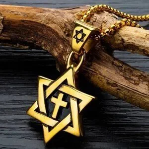 ❤️Retro surgical Star Pendant Necklace N90201P109