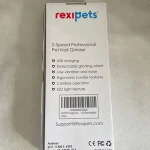 Rexi Pets Professional Pet Nail Grinder