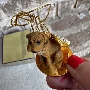 Rhodesian Ridgeback Ornament Christmas Dog Angel