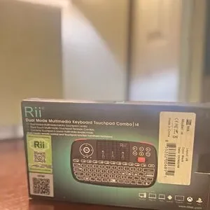 Rii I14 Bluetooth Broad Compatibility Dual Mode Keyboard With Touchpad