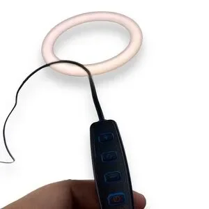 Ring Light Dimmable With 3 Light Modes & 10 Brightness Level LED