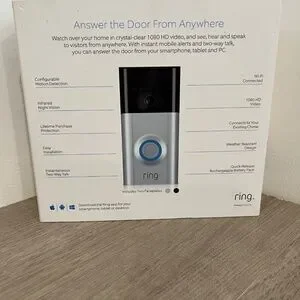 Ring Video Doorbell 2 With HD 1080 Video NEW
