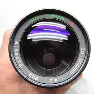 RMC Tokina‎ 80-200mm F/4.5 Zoom Lens Manual Focus Untested As IS 8306919 1980s