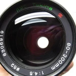 RMC Tokina‎ 80-200mm F/4.5 Zoom Lens Manual Focus Untested As IS 8306919 1980s