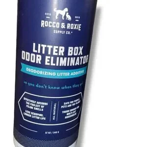 Rocco & Roxie Litter Box Additive Odor Eliminator Urine Deodorize 12 Oz Lot X3