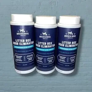 Rocco & Roxie Litter Box Additive Odor Eliminator Urine Deodorize 12 oz Lot x3