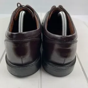 Rockport Mens Size 10 Mahogany Fair Oak Bike Toe Oxford K62536