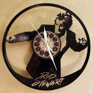ROD STEWART Vinyl Record Clock