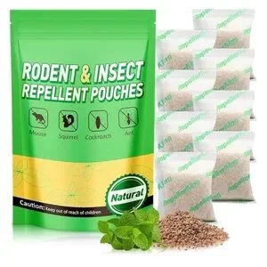 Rodent & Insect Repellent Pouches - Green