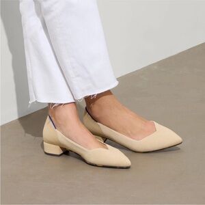 Rothy’s Women’s The High Point Shoes in Sandstone size 10 NWOB Minimalist