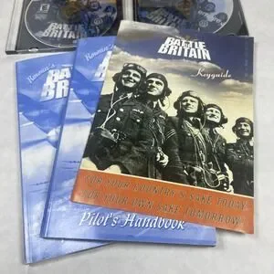 Rowan's Battle Of Britain (PC 2001) - Big Box Aerial Combat W/ Inserts