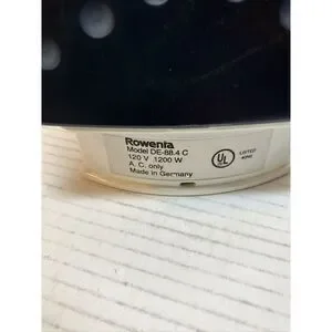 Rowenta Professional Iron DE88.4 A 120v Powersteam Germany Rare