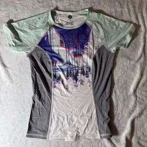 Roxy Multicolor Graphic Rashguard