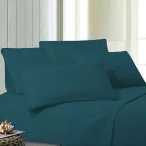 Royal Bamboo King Duvet Cover 3pc Set Hunter Green