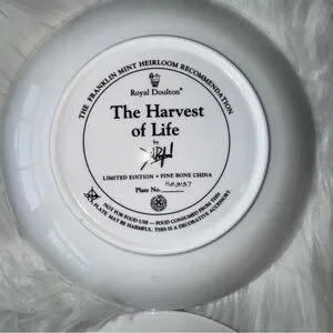 Royal Doulton "Harvest Of Life” By David Penford Indian Maiden Series 1993