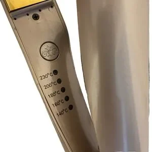 Royale Gold Hair Straightener Flat Iron 1" Ceramic Plates 140–230°C Temp