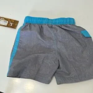 RS Surf Gray & Blue Toddler Swim Suit NwT