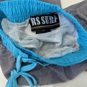 RS Surf Gray & Blue Toddler Swim Suit NwT
