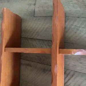 Rustic Vintage Wooden Wall Shelf