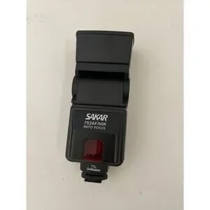 Sakar Auto-Focus Flash Tested And Working Model 732AF/NIK