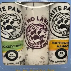 SALE NEW Haute Diggity DogWhite Paw Hound Seltzer 3 Pack