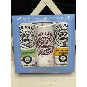SALE NEW Haute Diggity DogWhite Paw Hound Seltzer 3 Pack
