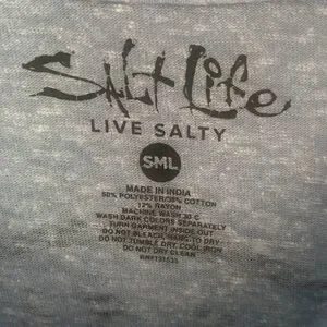 Salt Life Graphite Tee For Young Boys