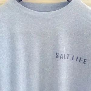 Salt life graphite tee for young boys