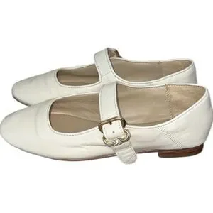Sam Edelman Michaela Mary Jane Cream Ivory Dress Casual Shoe Size 2