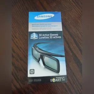 Samsung 3D Active Glasses SSG-3050GB Smart TV Accessory Brand New Sealed OEM 4pc