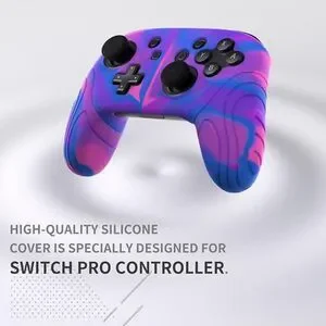 Samurai Edition Silicone Protective Case Nintendo Switch Pro With Thumb Grips
