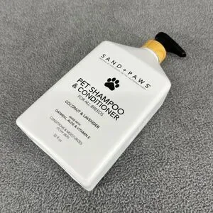 Sand + Paws Coconut & Lavender Pet Shampoo & Conditioner 32 Fl Oz