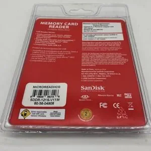 SanDisk MobileMate Micro Memory Card Reader Verizon SDDR-121S-V11M Mobile Phone