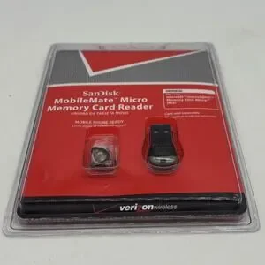 SanDisk MobileMate Micro Memory Card Reader Verizon SDDR-121S-V11M Mobile Phone