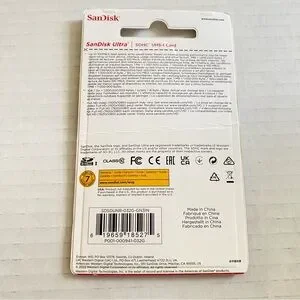 SanDisk Ultra 32GB SDHC UHS-l Memory Card 100MB/s