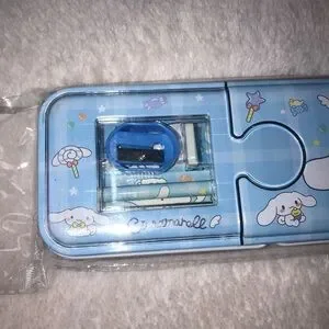 Sanrio Character Cinnamoroll Tin Pencil Case New