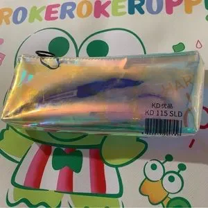 Sanrio Characters Holographic Clear Zip Pencil Pouch