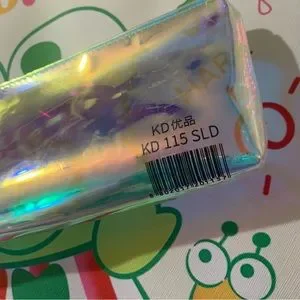 Sanrio Characters Holographic Clear Zip Pencil Pouch
