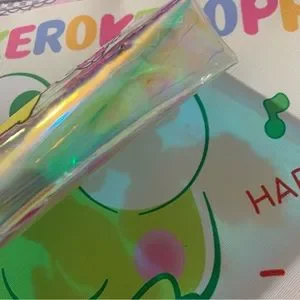 Sanrio Characters Holographic Clear Zip Pencil Pouch