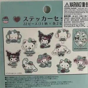 Sanrio Family Mint Chocolate Series Sticker Pack