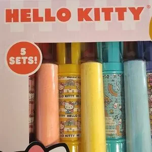 Sanrio Hello Kitty 5 Sets Colorful Jumbo Chalk Kit NWT