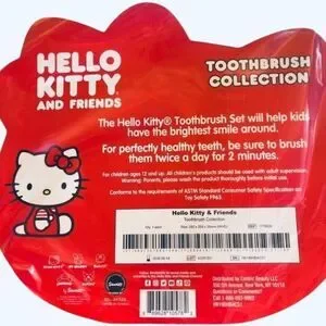 Sanrio Hello Kitty & Friends Toothbrush Collection 5 Count Travel Cover NEW