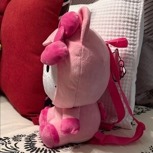 Sanrio Hello Kitty Piggy Plush Backpack