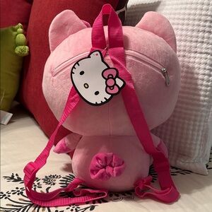 Sanrio Hello Kitty Piggy Plush Backpack