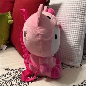 Sanrio Hello Kitty Piggy Plush Backpack